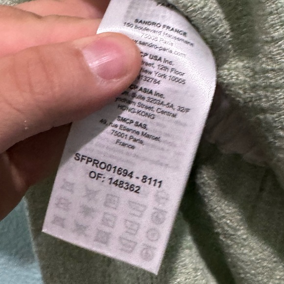 Sandro Dress Alize with tailored collar - Picture 5 of 6